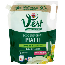 Средство для мытья посуды Chanteclair Vert Limone e Basilico, 1 л